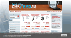 Desktop Screenshot of eshop.vysavace.net